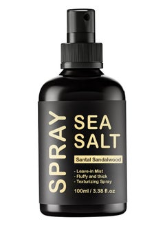 KOEC Sea Salt Spray,Natural Finish Sea Salt Spray for Hair,Volumizes and Texturizes,Infused with Kelp and Vitamin B5,Light and Non-Greasy,Leave-in Mist,Paraben,Sulfate,Phthalate Free,Santal Sandalwood,3.38 oz (Pack of 1)  - Image 1