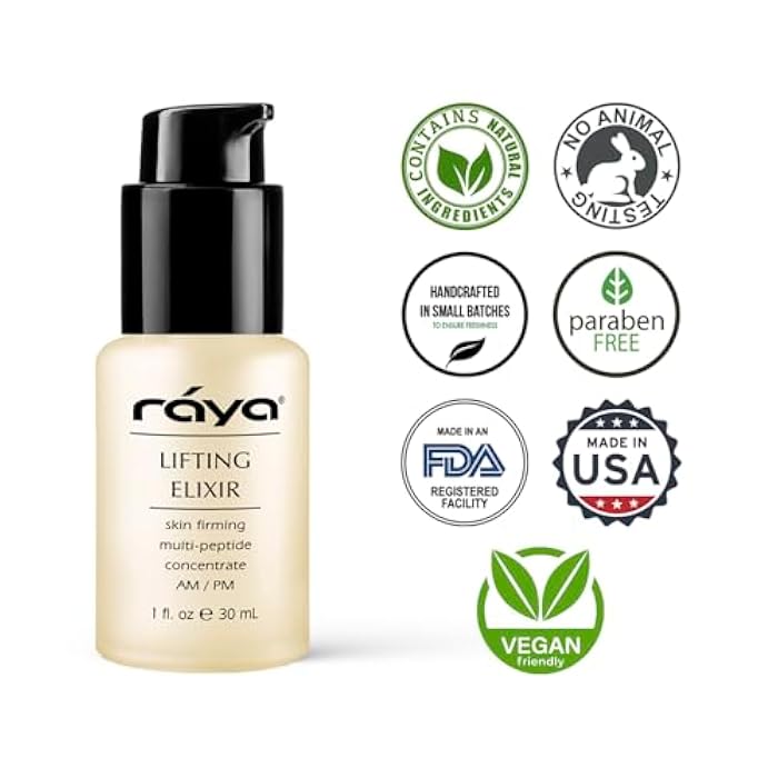 Raya Lifting Elixir (555) |Firming, Lifting, and Anti-Aging Facial Treatment for Non-Problem Skin | Helps Reduce Lines and Wrinkles - Image 4