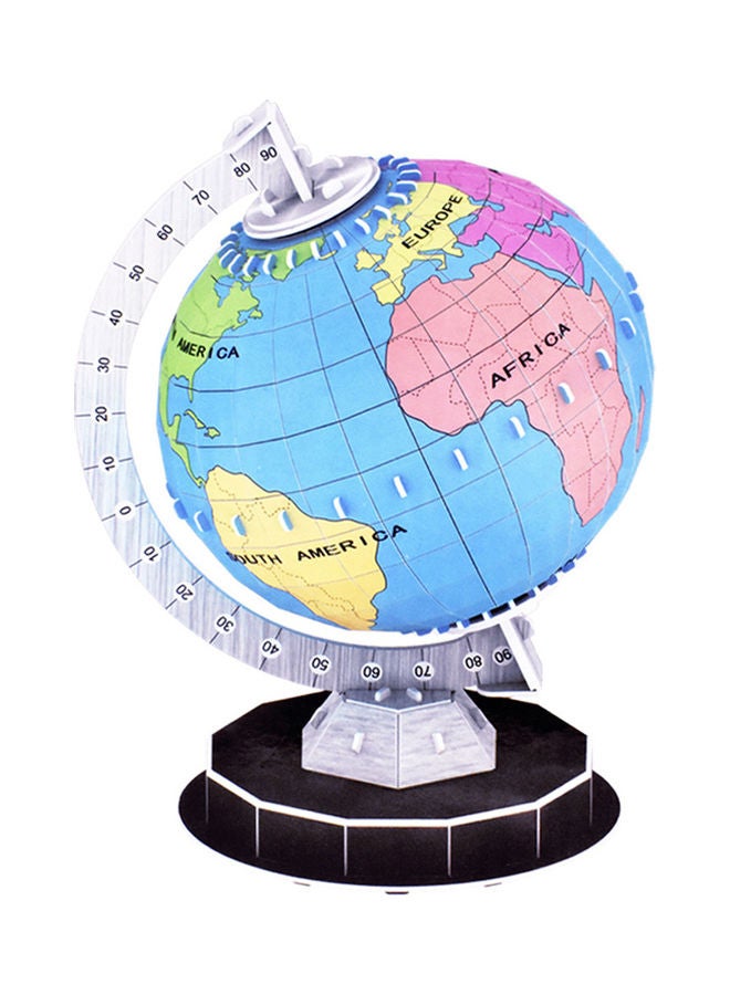 NIBEMINENT DIY Graffiti Paper 3D Globe Model Puzzle - Image 1