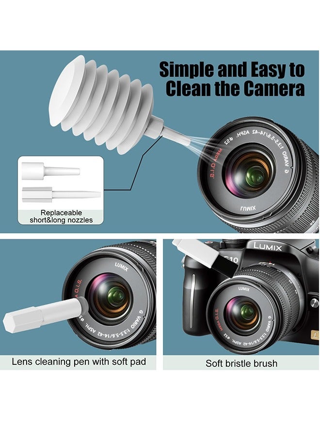 طقم منظف متعدد الوظائف 20 في 1 للأجهزة الإلكترونية فرشاة تنظيف لوحة المفاتيح فرشاة تنظيف سماعات الرأس طقم أدوات متعددة لتنظيف لوحة مفاتيح الكمبيوتر المحمول سماعات الأذن كاميرا الهواتف المحمولة - Image 4