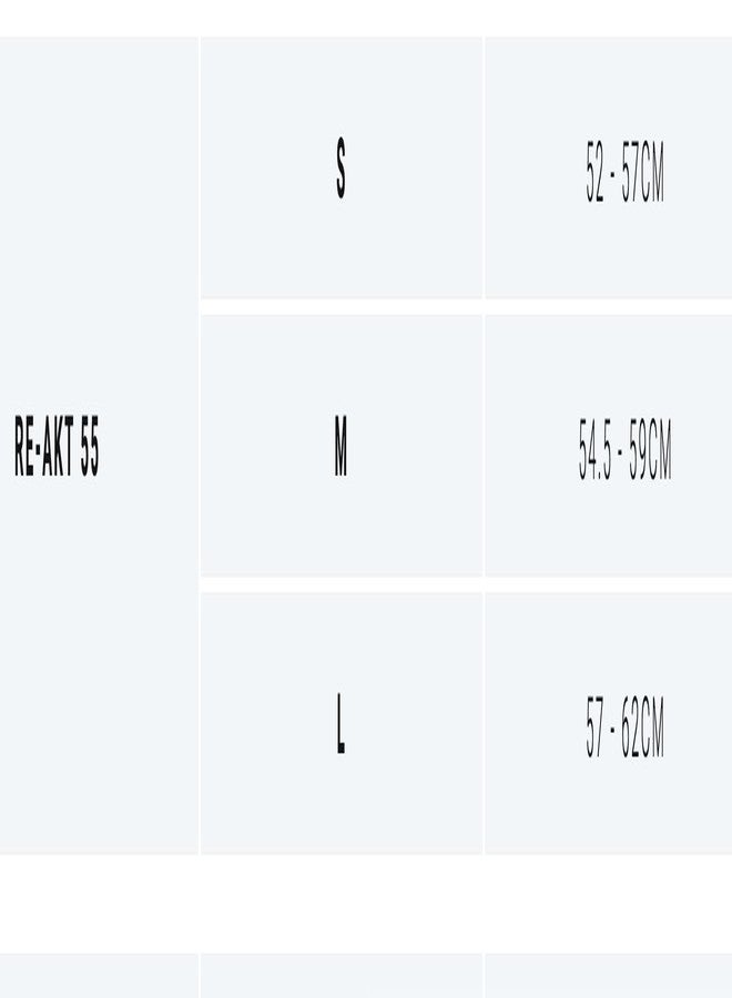 باوير طقم خوذة هوكي Bauer Re-Akt 55 مع قناع للوجه، مقاس كبير (أسود، صغير) - Image 5