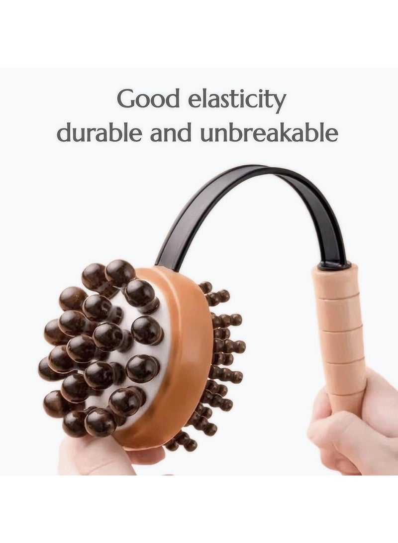 general Massage Hammer, Back Percussion Massager, Dual-Head Back Scratcher Percussion Massager, Manual Neck, Leg, and Waist Massage Hammer - Image 4