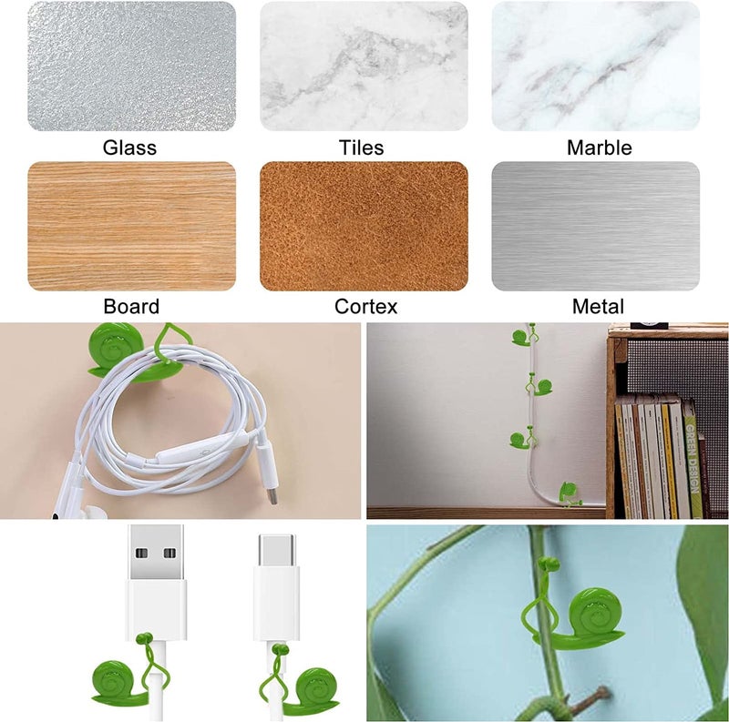 TAZLYN TAZYN Plant Support for Climbers Leaf Plant Organiser Clip Money Plant Clips for Wall Support Creeper Plant Support Climber Support for Plants Plant Holder for Wall Climbing Wall Clips (30 PCS Pack) - Image 5