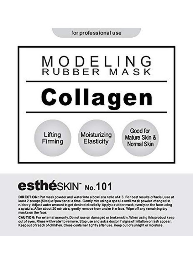 estheskin No.101 Collagen Peel Off Type Modeling Rubber Mask Powder For Facial Skin Care Treatment 35Oz  - Image 2