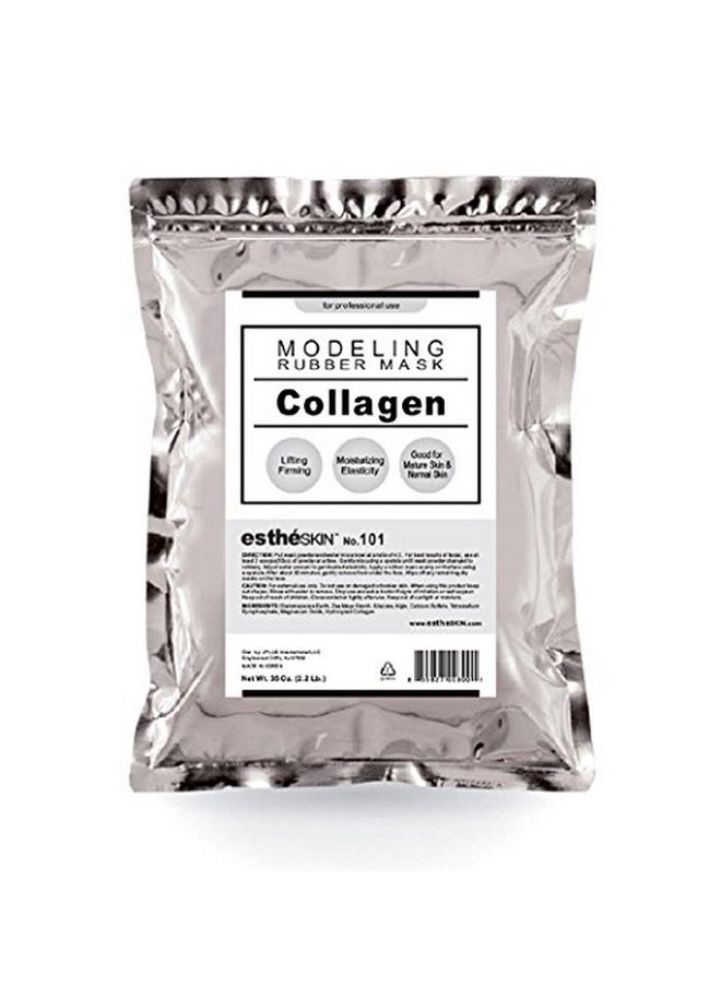 estheskin No.101 Collagen Peel Off Type Modeling Rubber Mask Powder For Facial Skin Care Treatment 35Oz  - Image 1