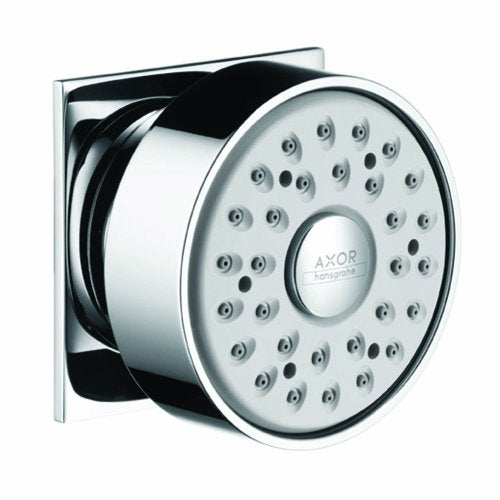 AXOR Bodyspray Square Upgrade 3-inch Modern Bodyspray in Chrome, 28469001, Small - Image 1