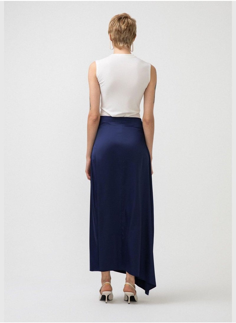 Touche - FLARED SATIN SKIRT - Image 1