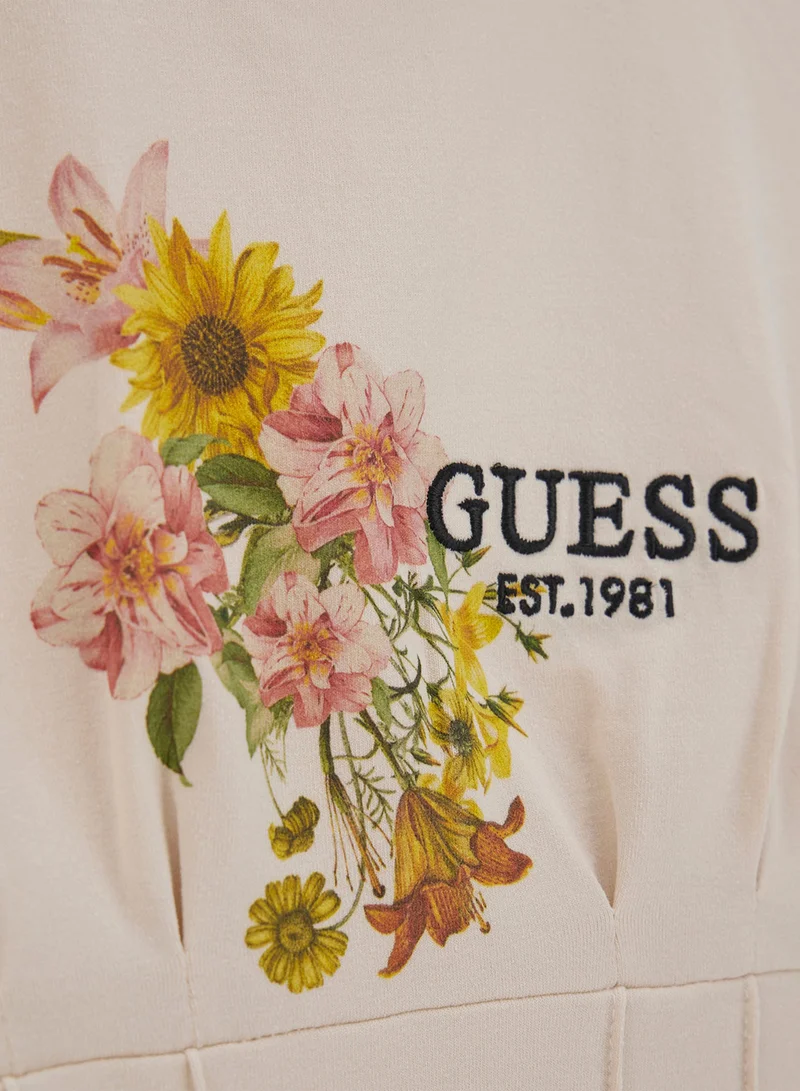 GUESS Kids Graphic Crew Neck T-Shirt