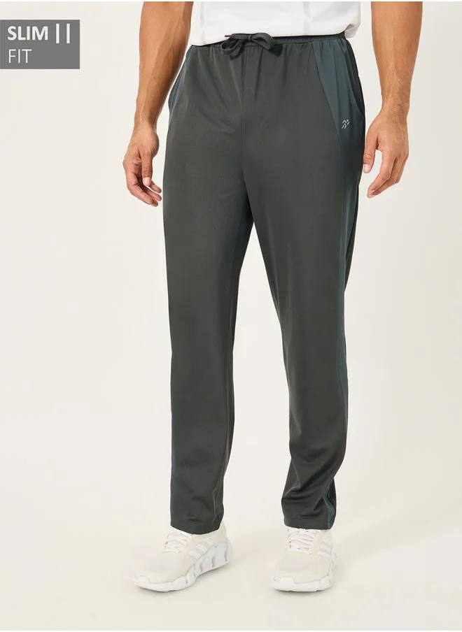 Styli 4-Way Stretch Slim Fit Training Track Pants