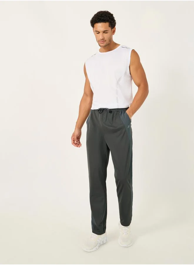 Styli 4-Way Stretch Slim Fit Training Track Pants