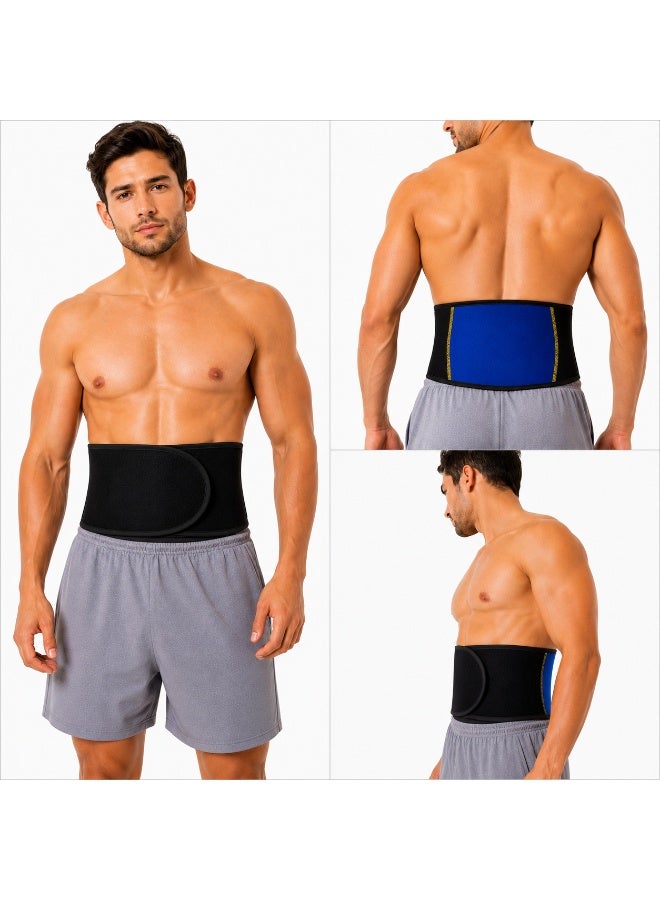 Waist Trimmer Belt for Men & Women – Tummy Control Waist Trainer, Abdomen Fat Burning Sweat Belt, Slimming Compression Waist Shaper, Back Support & Posture Belt for Workout, Gym, Running and Daily Activities - Image 5