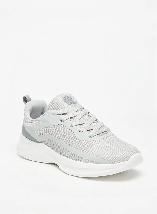 شو اكسبرس Womens Textured Lace-Up Sports Shoes
