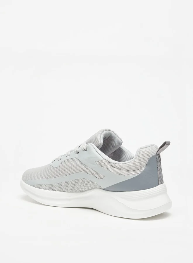 شو اكسبرس Womens Textured Lace-Up Sports Shoes
