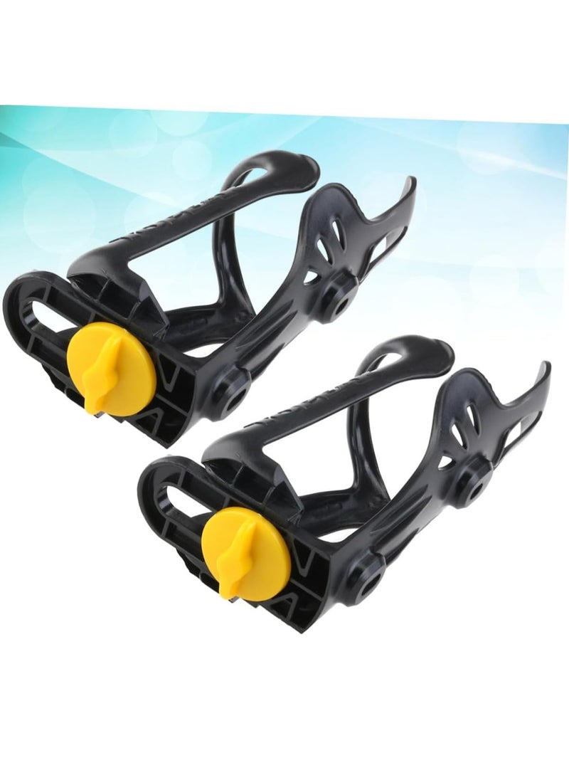 SYOSI - 4 Pcs Bicycle Bottle Cage Bottle Holder Bike Bottle Bracket Bike Water Bottle Rack Bike Holder MTB Bottle Cage Bike Bottle Rack Motorcycle Stand Bike Stand Socket Mountain Bike - Image 1