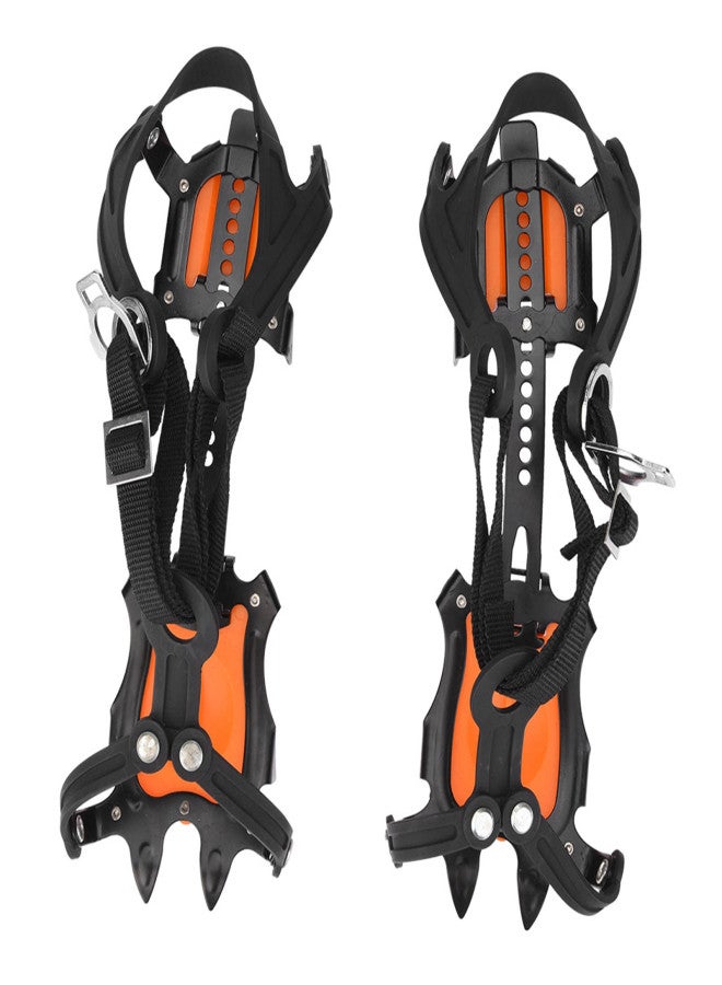 Portable Outdoor Sports 10 Toothed Snow Crampons Slip Resistant Ice Gripper - Image 5