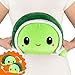 TeeTurtle Original Reversible Big Turtle Plushie Green Huggable and Soft Sensory Fidget Toy Stuffed Animals That Show Your Mood Gift for Kids and Adults - Image 3