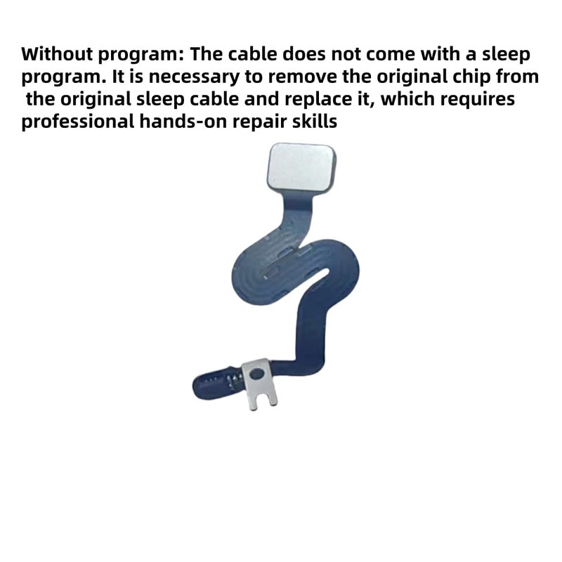 WATIPUNO كابل مستشعر زاوية غطاء الشاشة البديل من ، كابل مستشعر وضع الشاشة السلبي (LCD Sleep Sensor Cable)، رقم المنتج: 821-02617-A، متوافق مع طراز MacBook Pro 16 بحجم 16 بوصة، طراز A2141، رقم الموديل: EMC3347، موديلات MVVL2LL/A و MVVM2LL/A، من إنتاج عام 2019 (لا يتطلب تثبيت برنامج إضافي). - Image 2