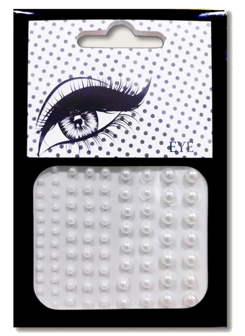 amazing.EGP - Crystal Tattoo Festival Jewels Rhinestones Body Gems Stickers Temporary Tattoos Eyes, Nail Decoration Face Rave Party Fashion Face Stickers for Women (TWO-A&B) - Image 1