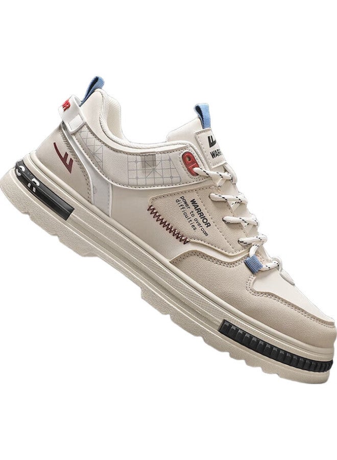 Pull Back Huili Casual Shoes, National Trend Footwear, Men'S Outdoor Versatile Sports Sneakers, Men'S Shoes, 1065 Beige/Khaki, Size 43 - Image 1