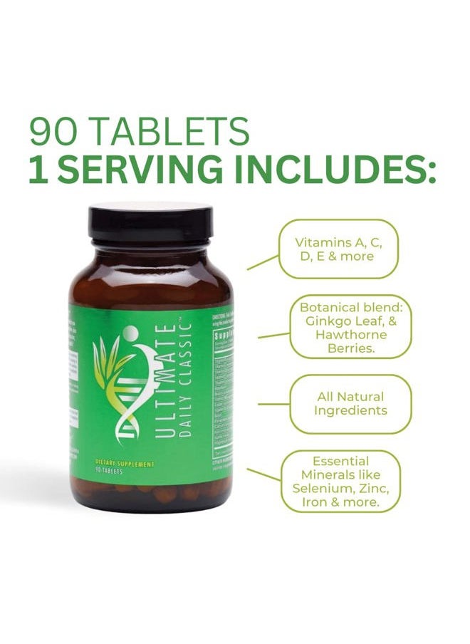youngevity Ultimate Daily Classic™ Tablets - Complete Vitamins, Minerals, Amino Acids, & Botanicals - Multivitamin for Women and Men - 90 Tablets  - Image 5