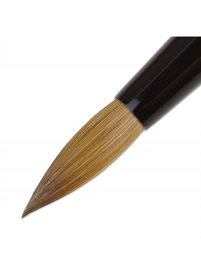 Pana Purple Wood Kolinsky Acrylic Nail Brush (Size: 6, 8, 10, 12, 14, 16, 18, 20, & 22) Kolinsky Hair (Size 8) - Image 3