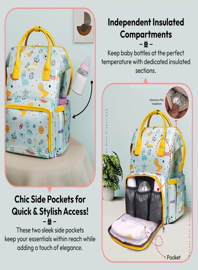 StarAndDaisy Diaper Bag for Mothers for Travel/Diaper Bag, 28L Waterproof Baby Bag for Mother Travel with 15 Multipurpose Pockets - Image 4