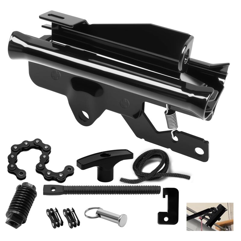 WFCYX 41B38691 41B38693A Garage Door Opener Carriage Complete Chain Drive Trolley Assembly Replacement Parts Fit for Liftmaster Chamberlain Garage Door Openers that utilize a TRail Assembly Black - Image 2