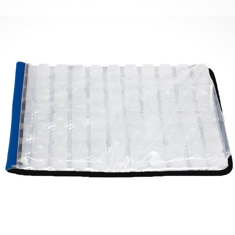 FlexiFreeze Party Mat Chiller  Food Cooling Buffet Cooler for Cold Serving Blue 19 x 15