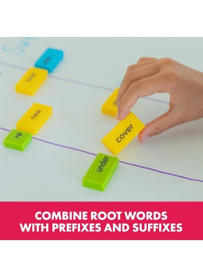 Educational Insights Word Building Dominoes Word Building Game & Manipulative Ages 7+ 200+ Words & Affixes - Image 3