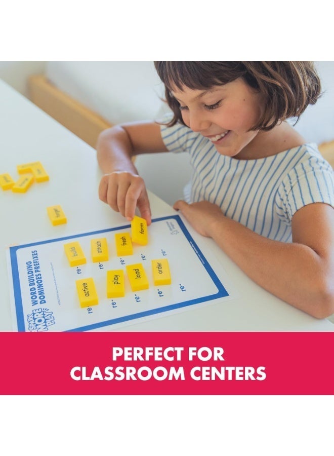 Educational Insights Word Building Dominoes Word Building Game & Manipulative Ages 7+ 200+ Words & Affixes - Image 4