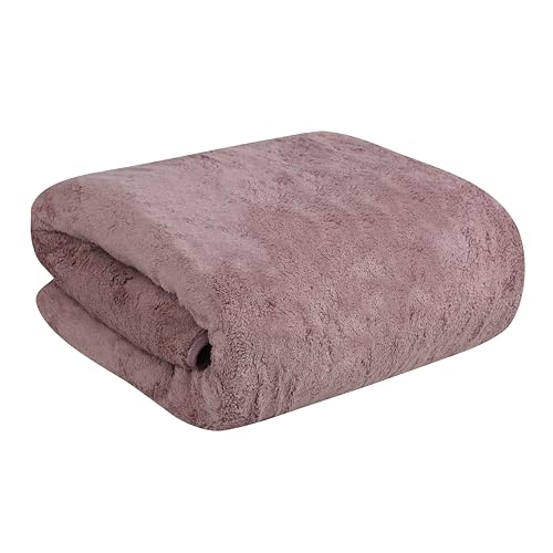 Krujyam Microfiber Large Bath Towels | (70x140) Extra Soft Plush & Quick Dry High Absorbency with Large Size Towels for Bathing (Wine, Pack of 1) - Image 1