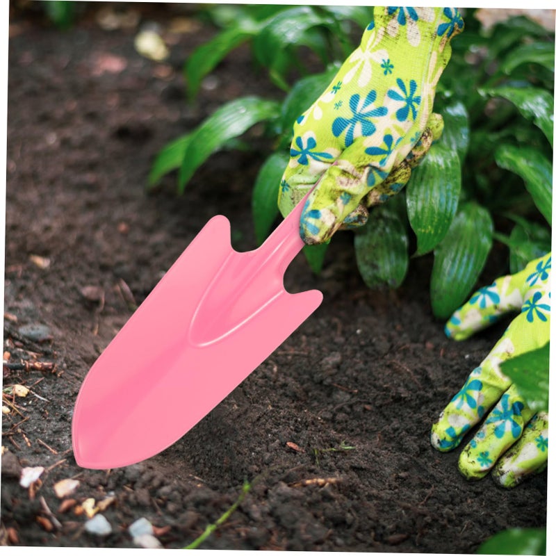 4Pcs Heavy Duty Iron Garden Shovel Multi Functional Potting Tools For Planting Digging - Image 5