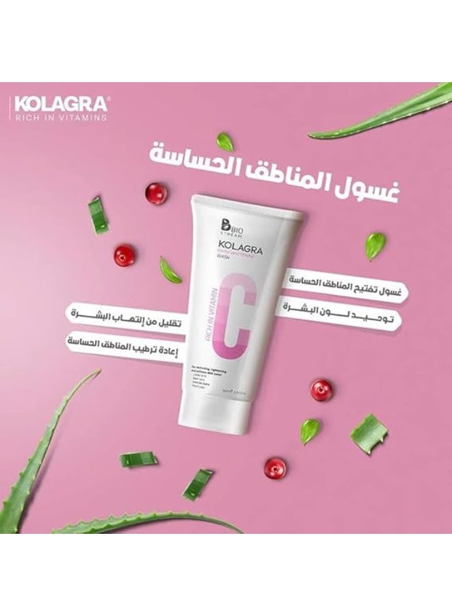 Kolagra Bikini Whitening Wash Vit C 200 ml - Image 2