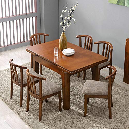 Genina Seat Covers for Dining Room Chair Seat Slipcovers Kitchen Chair Covers (Taupe, 4 Pcs) - Image 2