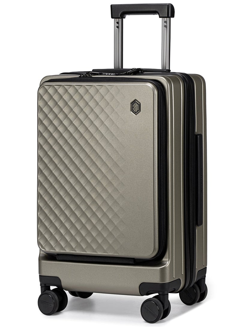 أركتيك هانتر LGX002 انش-20  شنطة سفر كابينة ترولي دوارة 360° بعجلات صامتة | خفيفة الوزن ومناسبة للطائرة | قفل حماية دولي TSA - Image 1