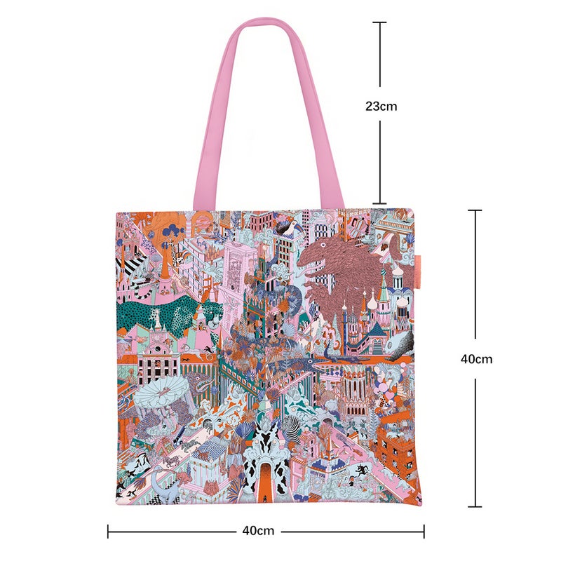 2025 Korean Style New Arrival Canvas Bag Women'S Fashionable Portable Cloth Bag Student'S Large Capacity Carrying Book Bag Shoulder Bag - Image 1