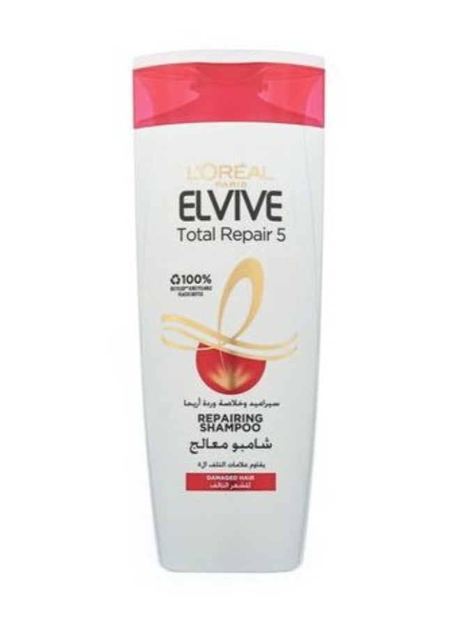 L'OREAL PARIS - L'Oréal Paris Elvive Total Repair 5 Repairing Shampoo 400 Ml - Image 1