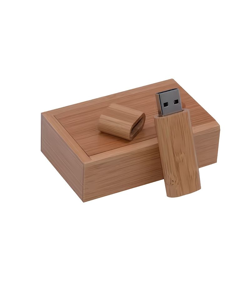 Carbonized Bamboo 32GB High End Gift USB Flash Drive - Image 5