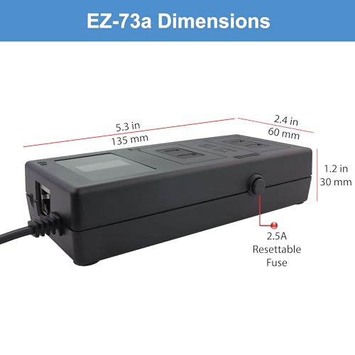 Proxicast ezOutlet5-2R - Dual Outlet Internet Enabled IP & WiFi Remote Power Switch with Automatic Reboot - iOS | Android | Cloud | Google Home | 2 Web Controllable AC Power Outlets - Model EZ-73a - Image 5
