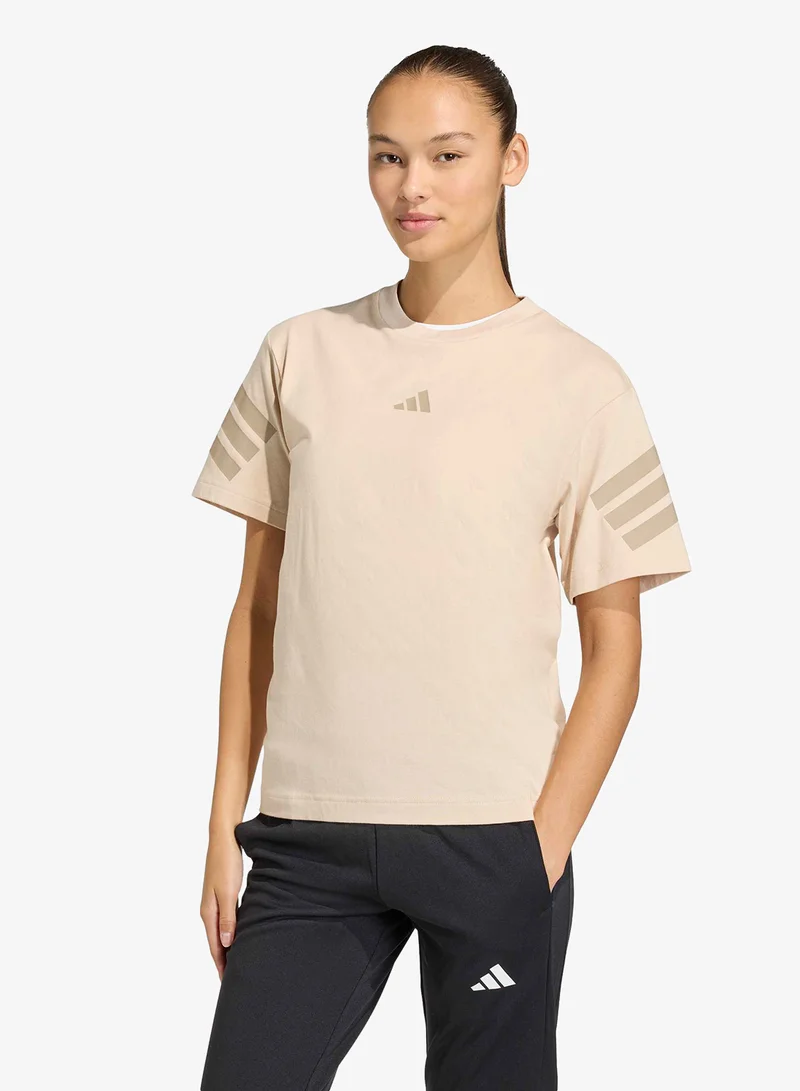 Adidas Future Icon 3 Stripe T-Shirt