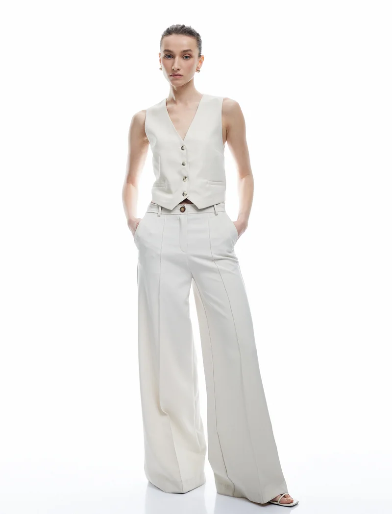 KOTON Viscose Blazer Vest