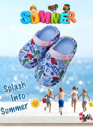 Kids Anti Slip Cartoon Printed Sandals And Clogs Slippers - pzsku/Z90DCCA47D2B82277D293Z/45/_/1720027996/78b531ad-5541-4983-9f47-680b7f535187
