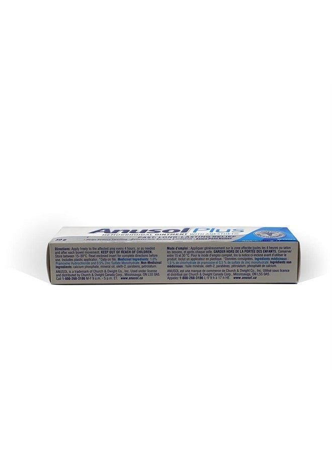 ANUSOL Plus Hemorrhoidal Ointment Treatment 30 g Tube - Image 3