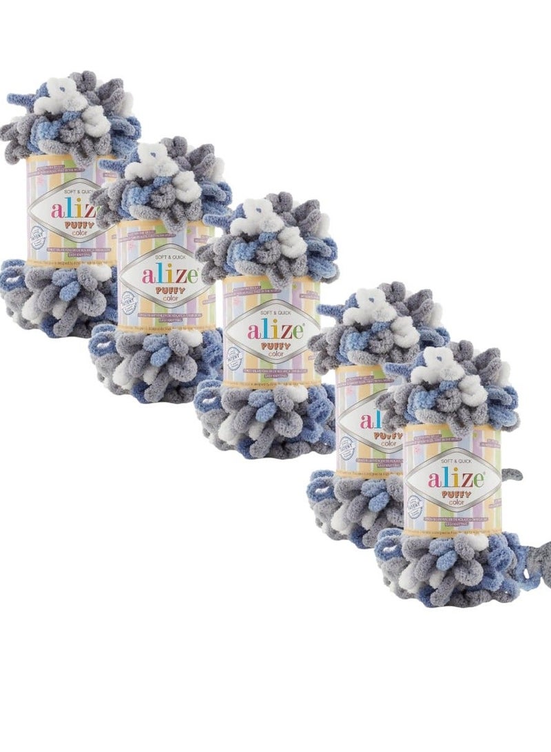 ALIZE Aliza Buffy Colors 6075- 5 pieces - Image 1