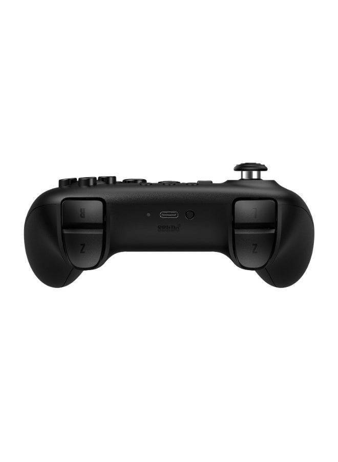 8BitDo 64 Bluetooth Controller for Analogue 3D, Switch, Switch 2, Windows, and Android (Black) - Image 2