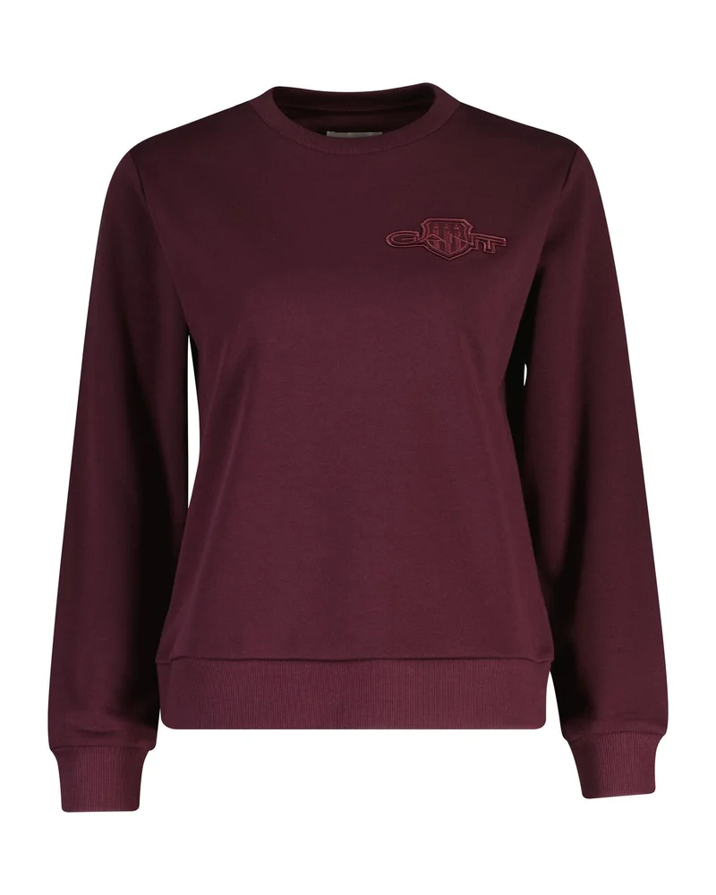 Gant Regular Tonal Shield C-Neck Sweat