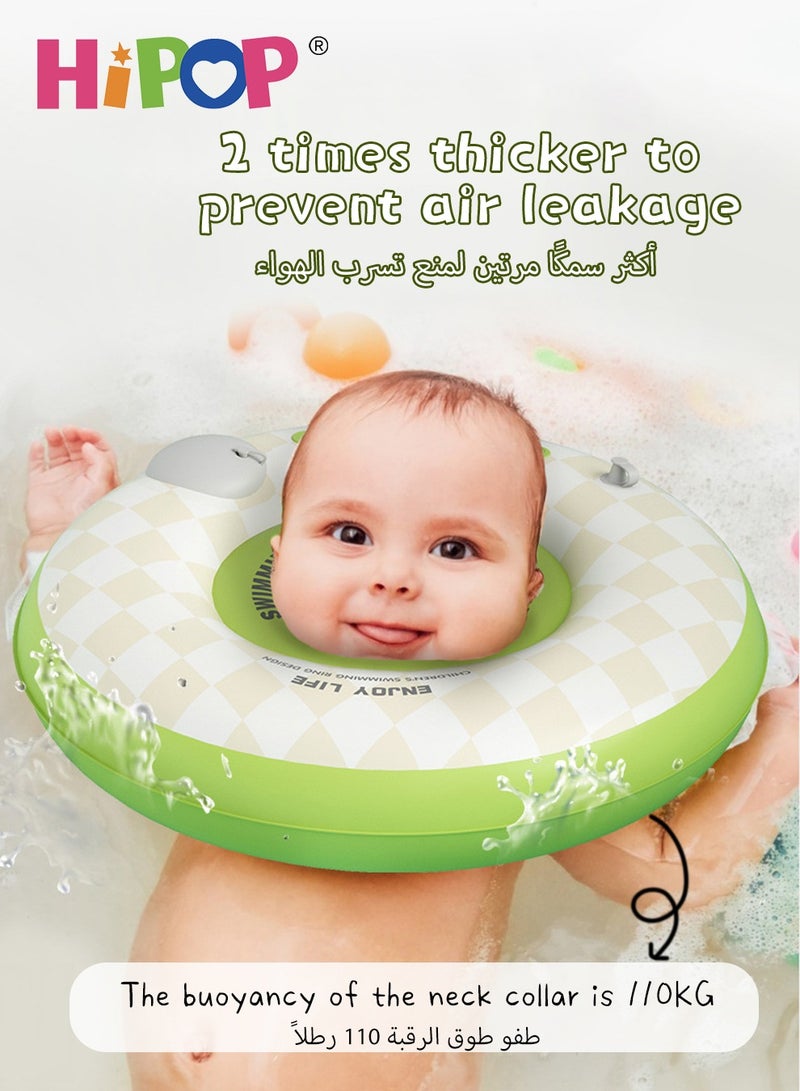 HIPOP Baby Swimming Neck with Self-Inflating Function,PVC Thickening Material,Children Floating Toys - Image 2