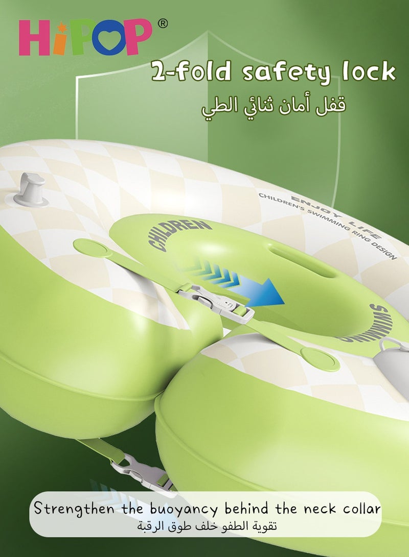 HIPOP Baby Swimming Neck with Self-Inflating Function,PVC Thickening Material,Children Floating Toys - Image 5