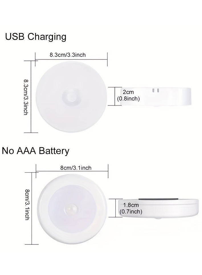 HOMESTAR 2-Pieces Wireless Motion Sensor Night Light, Bedroom Decor LED Wall Decorative Lamp For Staircase Closet Room - Image 3