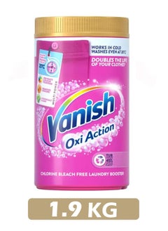 Vanish Multi Power Oxi Action Stain Remover Powder Carpet & Laundry Detergent 1.9 kg  - Image 1